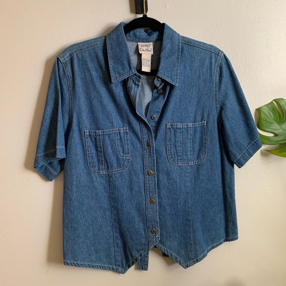 Vintage denim shirt